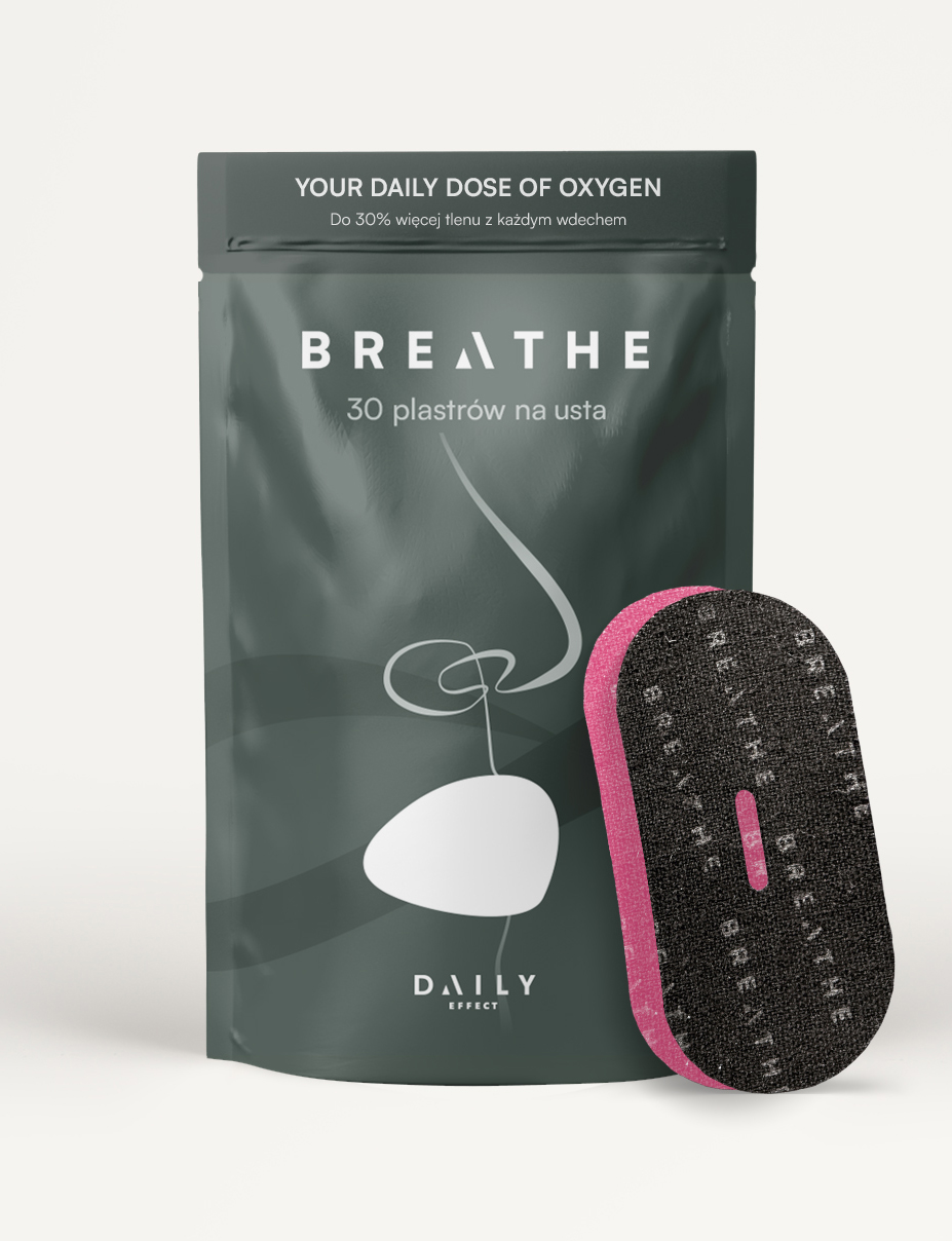 Plastry na usta przeciw chrapaniu - Daily Breathe